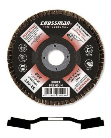 Disco Oxido Alum. Crossman Conico 115x22,2 Gr.80