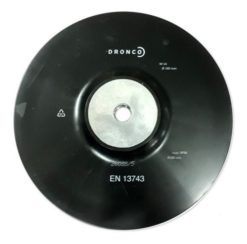 Disco Respaldo De Goma Dronco Gt 115 M14