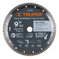Disco Cortar Truper Diamantado Turbo 9 Pulgadas
