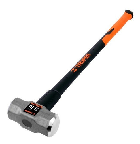 Combo Truper 8 Lbs. Mango Fibra Vidrio# Md-8f