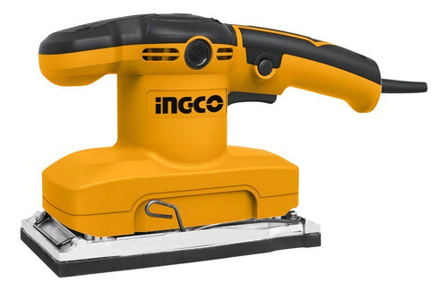 Lijadora Orbital Ingco Fs3208 Amarilla 50hz/60hz 320w 220v