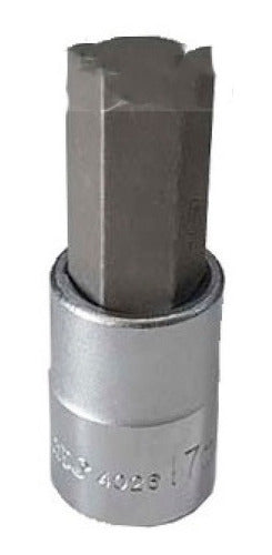 Llave Dado Hans 1/2 Dr Punta Hex.  9 Mm