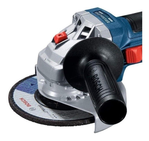 Esmeril Inalámbrico Bosch 18v Gws 180-li + 2 Bat 4ah + Carg