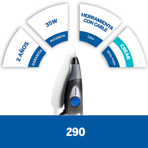Grabador De Metal Dremel 290