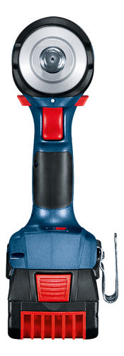 Llave De Impacto Inalámbrica Bosch Gds 18v-400 +2 Bat + Carg