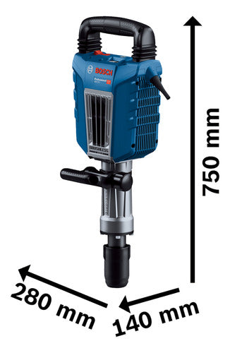 Martillo Demoledor Bosch Gsh 14 C 220 V 1750w-17j + Maletin