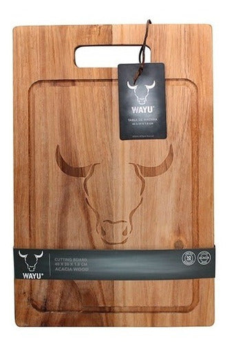 Tabla 40 Cm Wayu Color N/a Tabla Madera Acacia