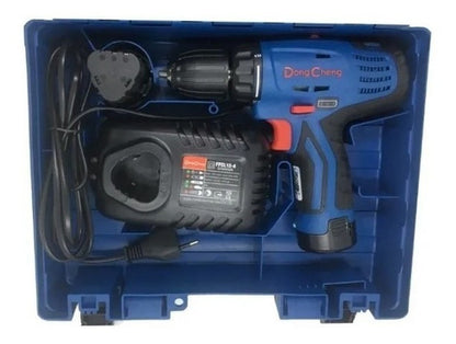 Taladro Inalámbrico 10,8v 2ah + 2 Bat. Dong Cheng Dcjz1202e