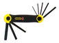 Llave Tipo Allen Stanley 1,5-8 Mm 8 Pzas.