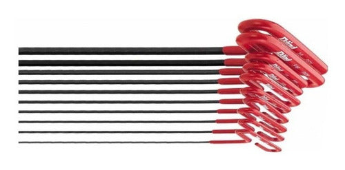 Llave Allen Eklind Tip T 9 L 3/32-1/4   8 Pz