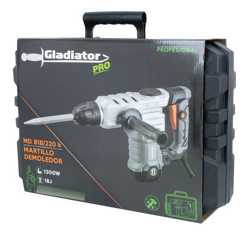 Martillo Cincelador Demoledor Hex 1300w Gladiator Md818