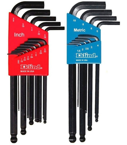 Llave Allen Eklind Combo/set 22pz.