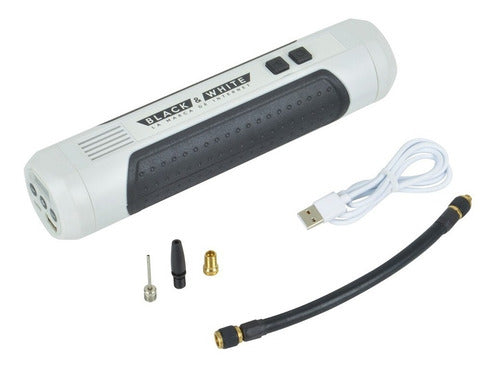 Compresor Inflador Inalámbrico Usb Portátil De Neumáticos