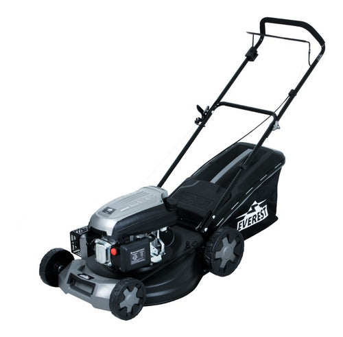Corta Pasto 4t  6 Posiciones 5hp Recolector De 65l Everest