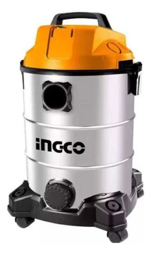 Aspiradora 30 Lts. - 1300 Watts - Polvo/agua - Ingco
