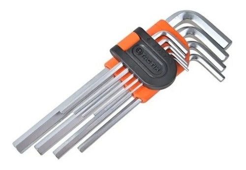 Llave Allen Tactix 1/16  - 3/8   9 Pzs.