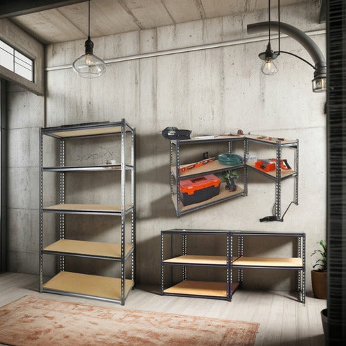 Rack Estante Repisa Reforzado 580 Kg/repisa Tactix