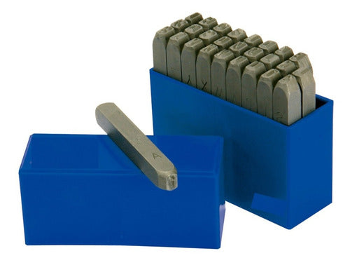 Abecedario Golpe 10   Mm 27 Piezas En Caja