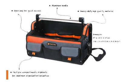 Bolso Porta Herramientas Abierto Reforzado Tactix