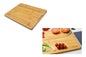 Tabla De Corte De Bambu Cocina 40 X 30cm 3 Claveles
