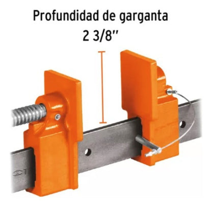 Prensa Truper Tipo Sargento  60 Cms.