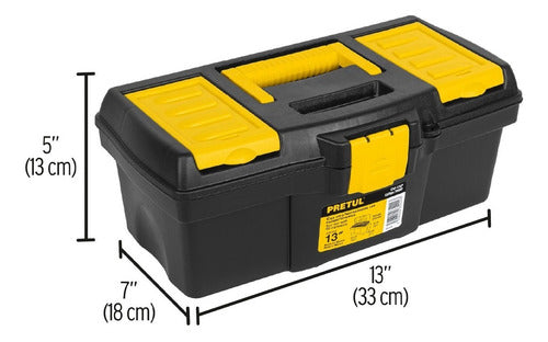 Caja De Herramientas Plastica 13 Pulgadas- 33 Cm Pretul