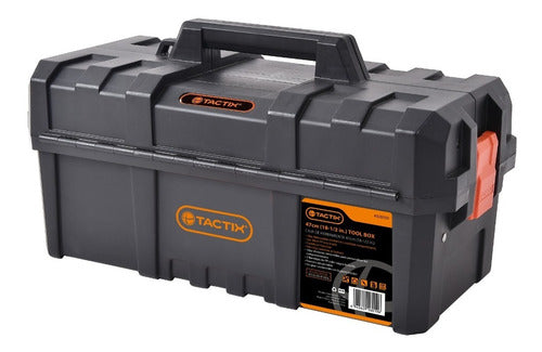Caja Herramientas Reforzada Bandeja Plegable Tactix