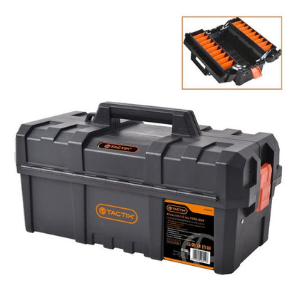 Caja Herramientas Reforzada Bandeja Plegable Tactix