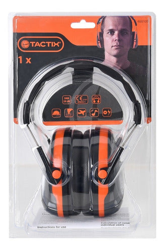 Protector Oidos Tipo Fono Profesional Tactix