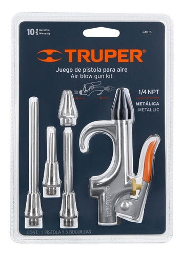 Pistola Para Sopletear 4 Boq.4 Boq. Truper Jan-5