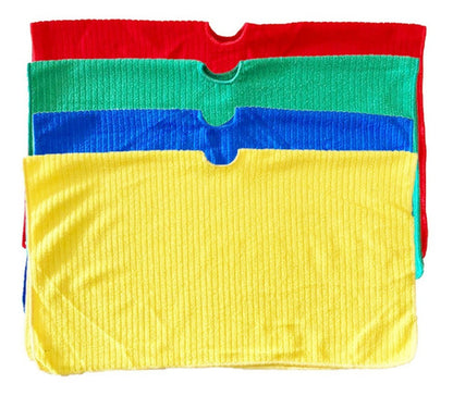 Paño Microfibra Trapero50x60 Cm Con Ojal X 12 Unidades