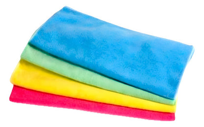 Pack 12 Paño Microfibra Secado Rapido 40*40 Cm