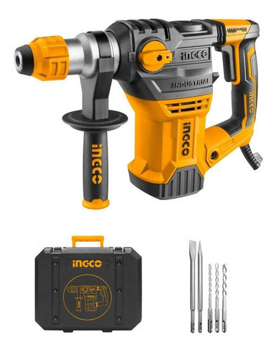 Rotomartillo Ingco Industrial Frecuencia De 60hz Con 1500w