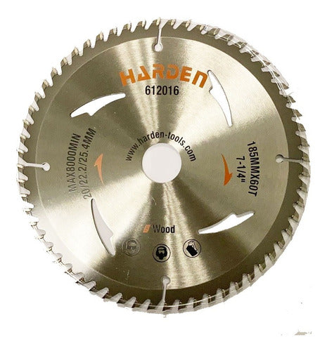 Disco Sierra Circular 7-1/4´´ X 60 T Harden 20/22,2/25,4