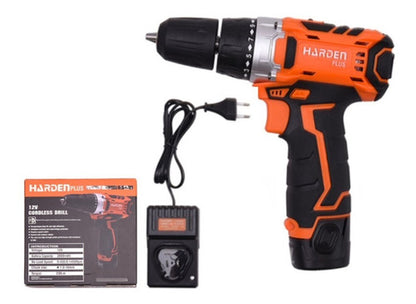 Taladro Atornillador 12v Inalambrico Harden 2000mah C/maleta