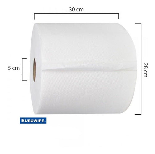 Rollo Paños Limpieza (1200 Paños)  Uso Industrial 300 Metro