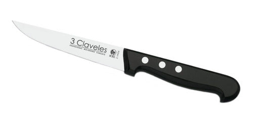 Cuchillo Cocina Tres Claveles Inox Mango Abs 15 Cms