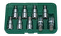 Llave Dado Hans 1/2  Dr Punta Spline Jgo. 9 Pzs.
