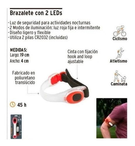 Linterna Led Para Corredor Truper Lico-1