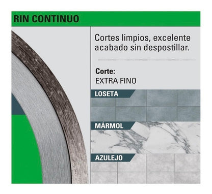 Disco Diamantado, Rin Continuo, 4 , Pretul
