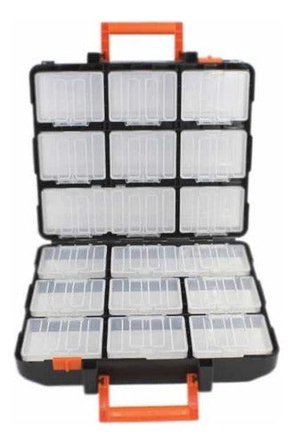 Caja Organizador Tactix 3 Plast Doble Lado 16 Caj