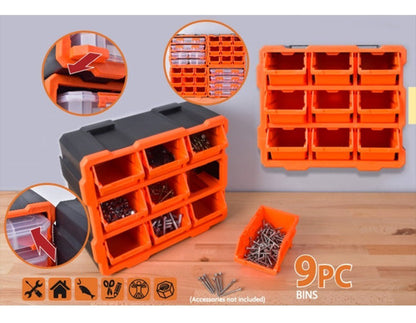 Caja Organizador Tactix 9 Modulos