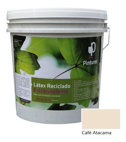 Latex Reciclado Pinturec Extracub Café Atacama 4g