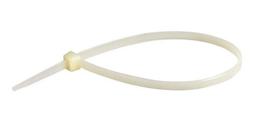 Bolsa Amarras Plásticas Blanca Tactix 200mm (100pzas)