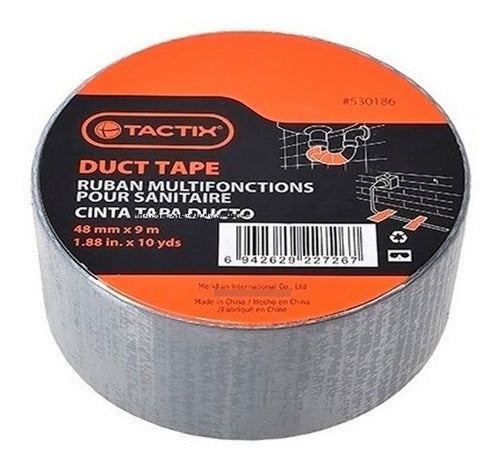 Cinta Tapa Ducto 48mmx9mt #530186 Tactix