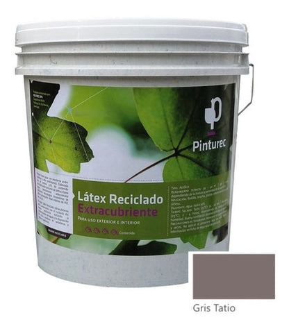 Latex Reciclado Pinturec Extracub Gris Tatio 4g
