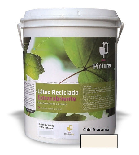 Latex Reciclado Pinturec Extracub Café Atacama 1g