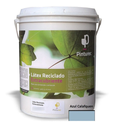 Latex Reciclado Pinturec Extrac Azul Calafquen 1g
