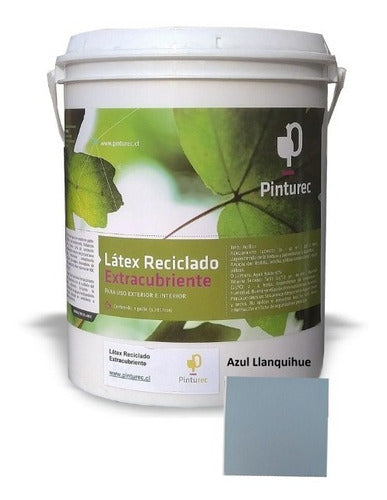 Latex Reciclado Pinturec Extra Azul Llanquihue 1g