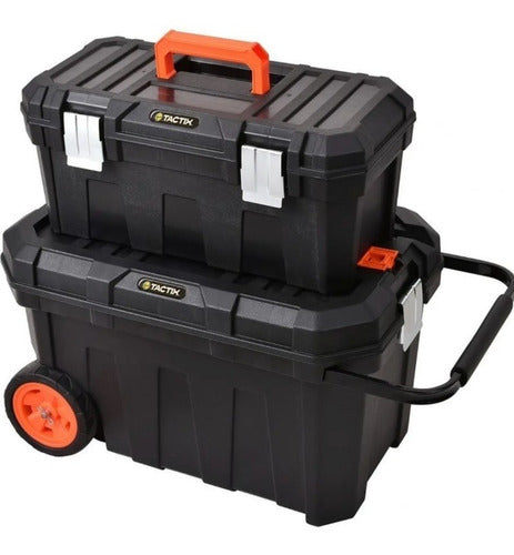 Caja Tipo Baul C/r 24  C/caja Herramientas 20